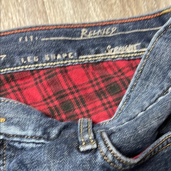 Eddie Bauer Flannel Lined Women's Relaxed Fit Straight Leg Jeans Size 10 - Picture 9 of 15